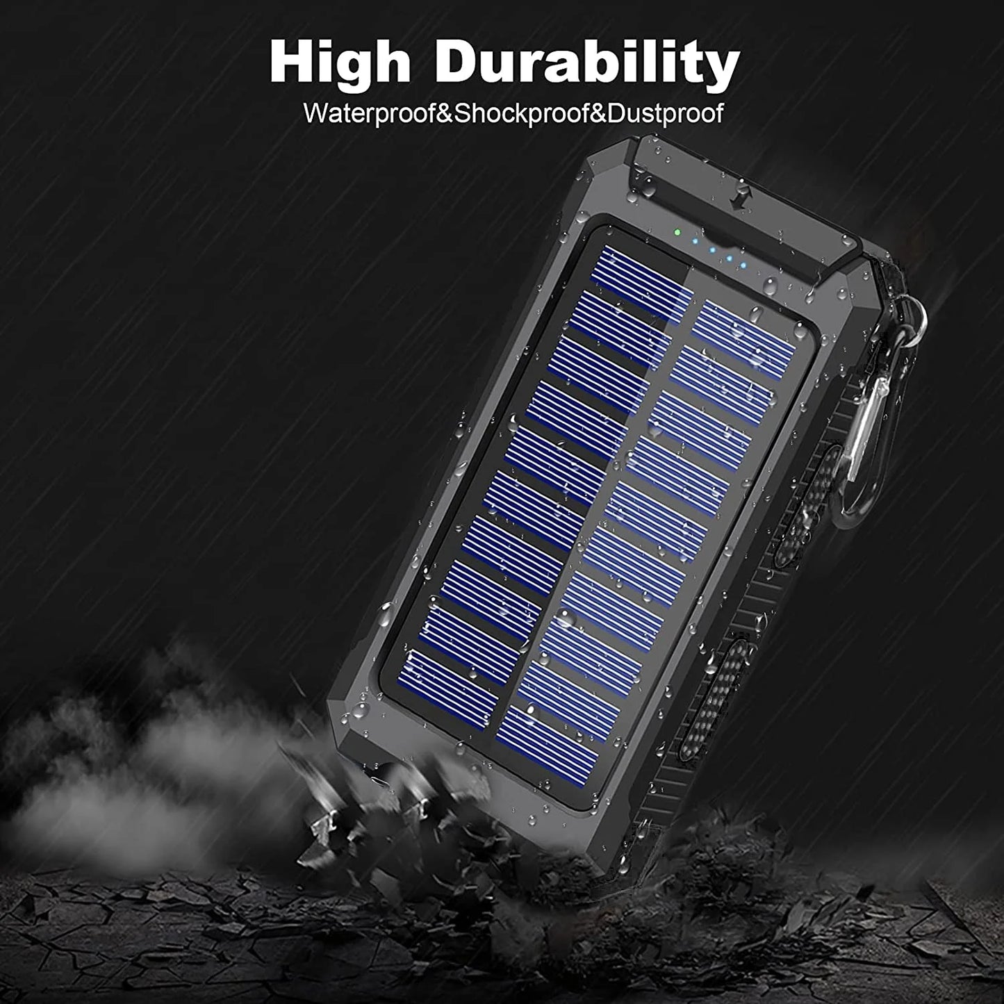 20000Mah Solar Charger(Black) We Only Sell This Product in One Store, If You Need Genuine Product, Please Look for the -US Store