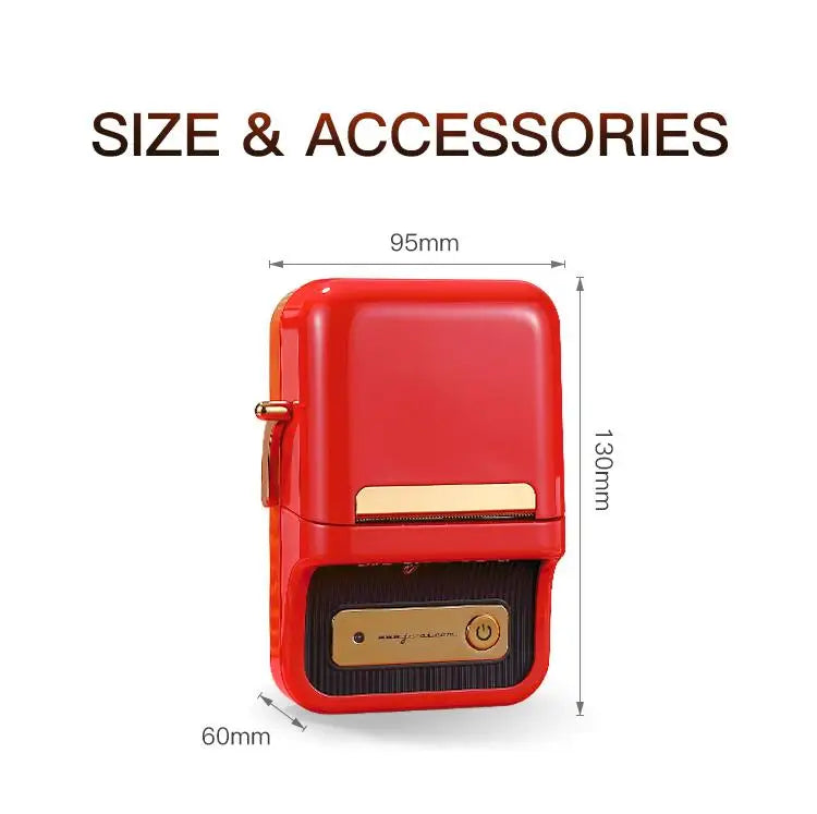 Mini Inkless Sticker Maker for Phone & Laptop