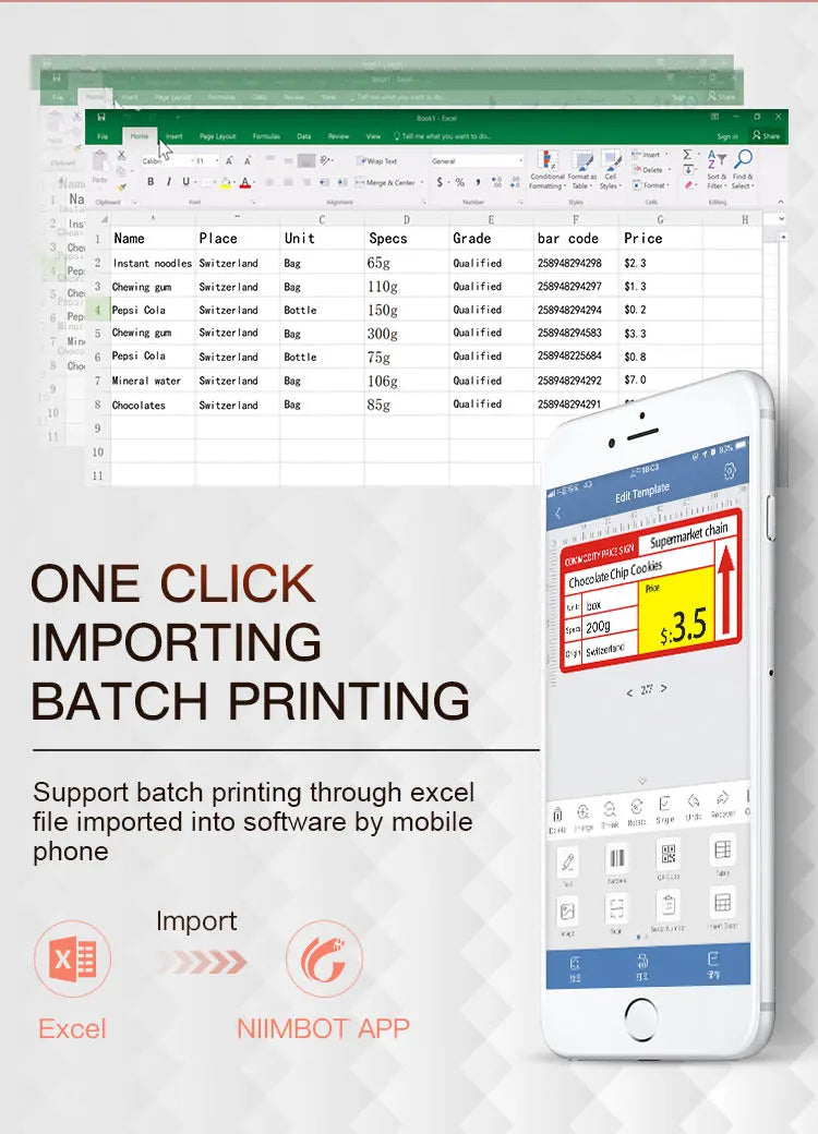 Mini Inkless Sticker Maker for Phone & Laptop
