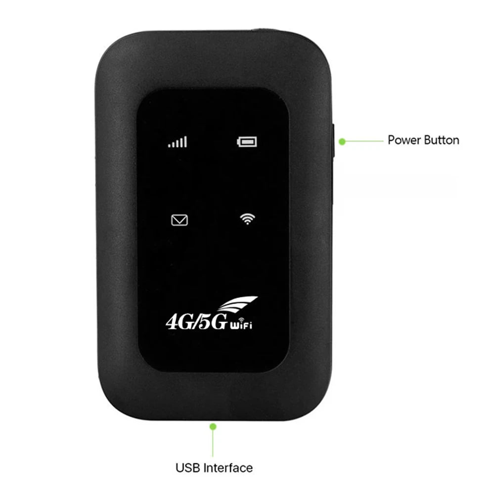 4G LTE Portable WiFi Router – 150Mbps Mobile Hotspot