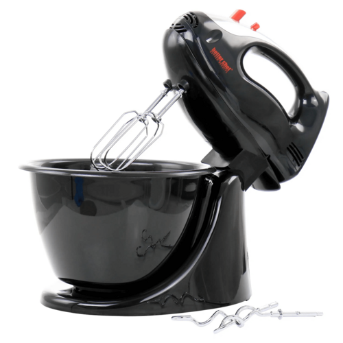 Better Chef 200 Watt Stand/Hand Mixer with Mixing Bowl