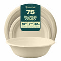 Bosnal – Sugarcane Bagasse Compostable 10 inch & 7 inch Round Plates