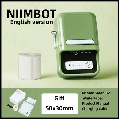 NIIMBOT B21 Bluetooth Thermal Label Printer