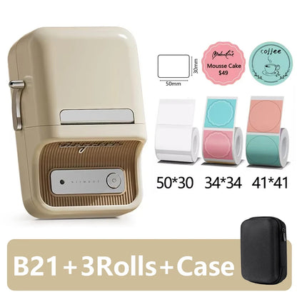 Mini Inkless Sticker Maker for Phone & Laptop
