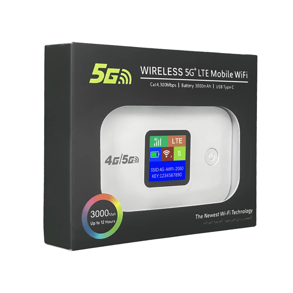 ALLOYSEED 4G LTE Portable WiFi Router