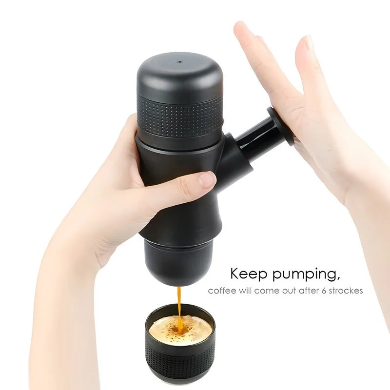 Pipamoka: Portable Espresso Maker - MIRKATS