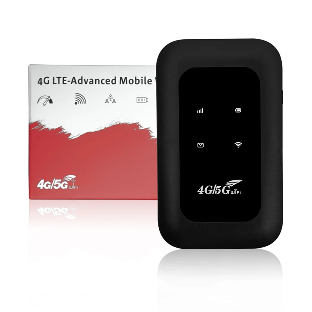 4G LTE Portable WiFi Router – 150Mbps Mobile Hotspot