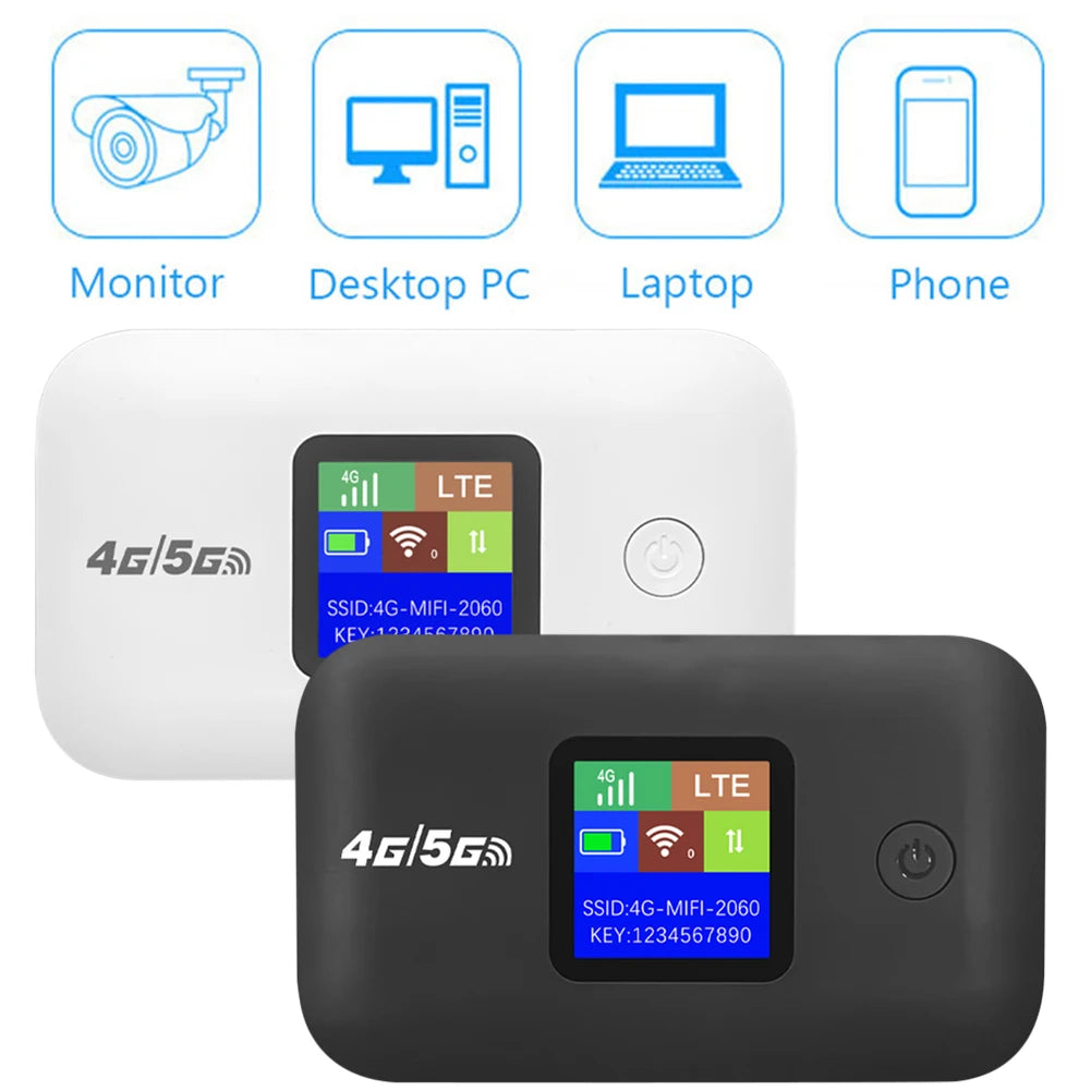 ALLOYSEED 4G LTE Portable WiFi Router