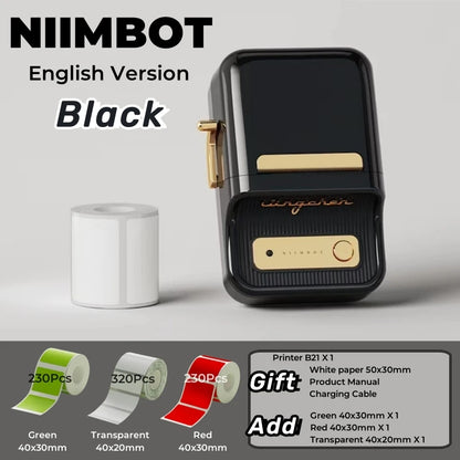NIIMBOT B21 Bluetooth Thermal Label Printer