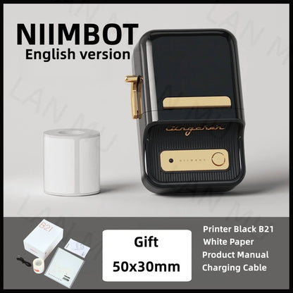 NIIMBOT B21 Bluetooth Thermal Label Printer