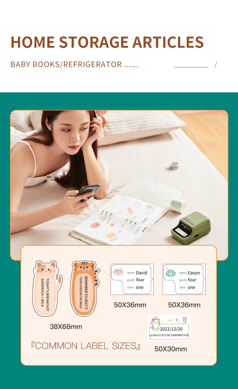 NIIMBOT B21 Bluetooth Thermal Label Printer