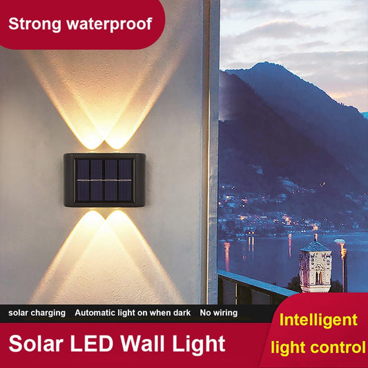 Waterproof Solar Powered Outdoor Patio Wall Decor Light - MIRKATS