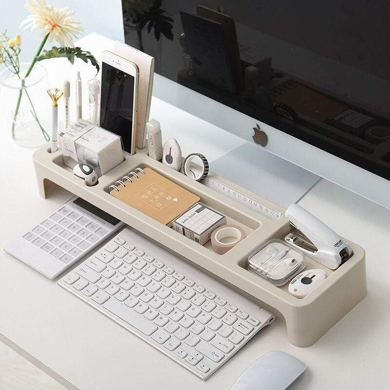 SmartDesk Office Stationery Pen Holder Computer Desk Organizer - MIRKATS